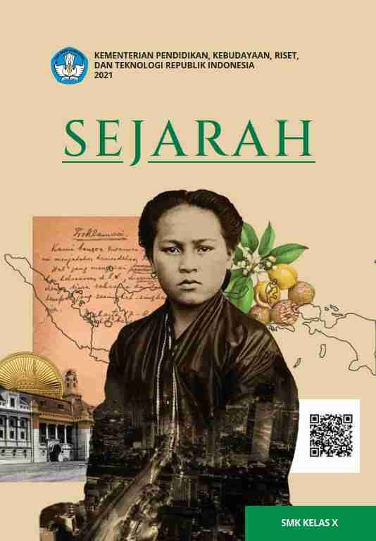 Sampul buku Sejarah untuk SMK Ke...