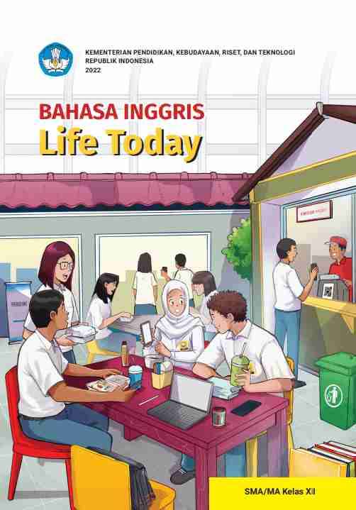Sampul buku Bahasa Inggris: Life...