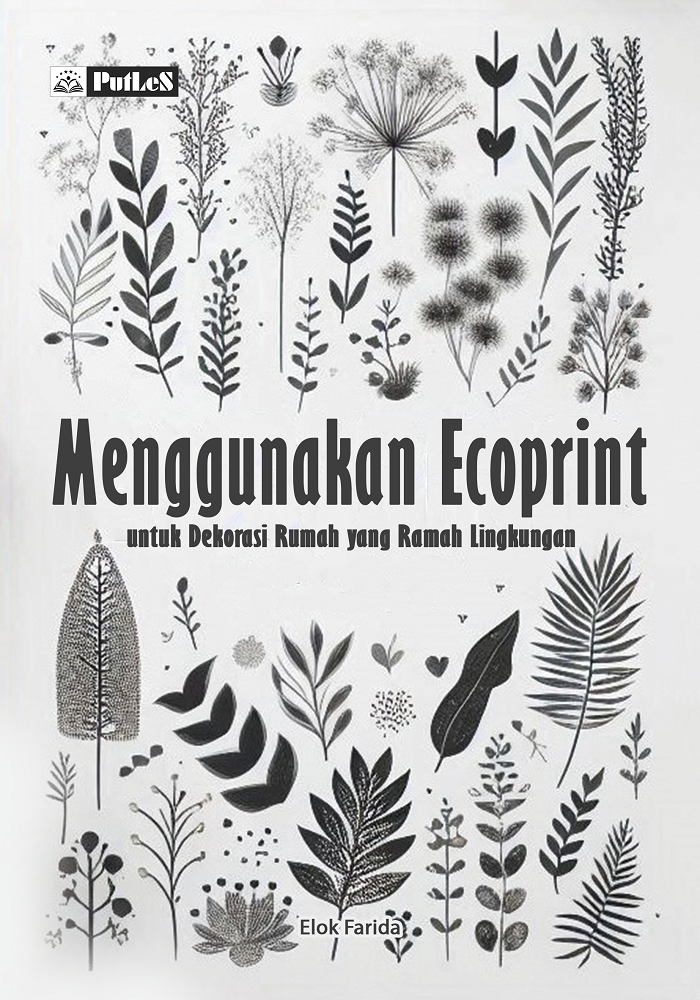 Sampul buku Menggunakan Ecoprint...