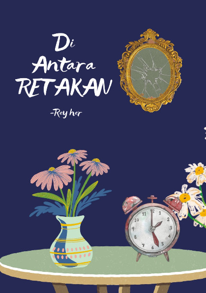 Sampul buku Di Antara Retakan