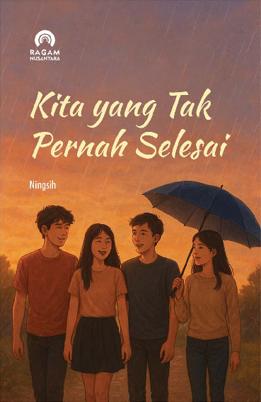 Sampul buku Kita yang Tak Pernah...