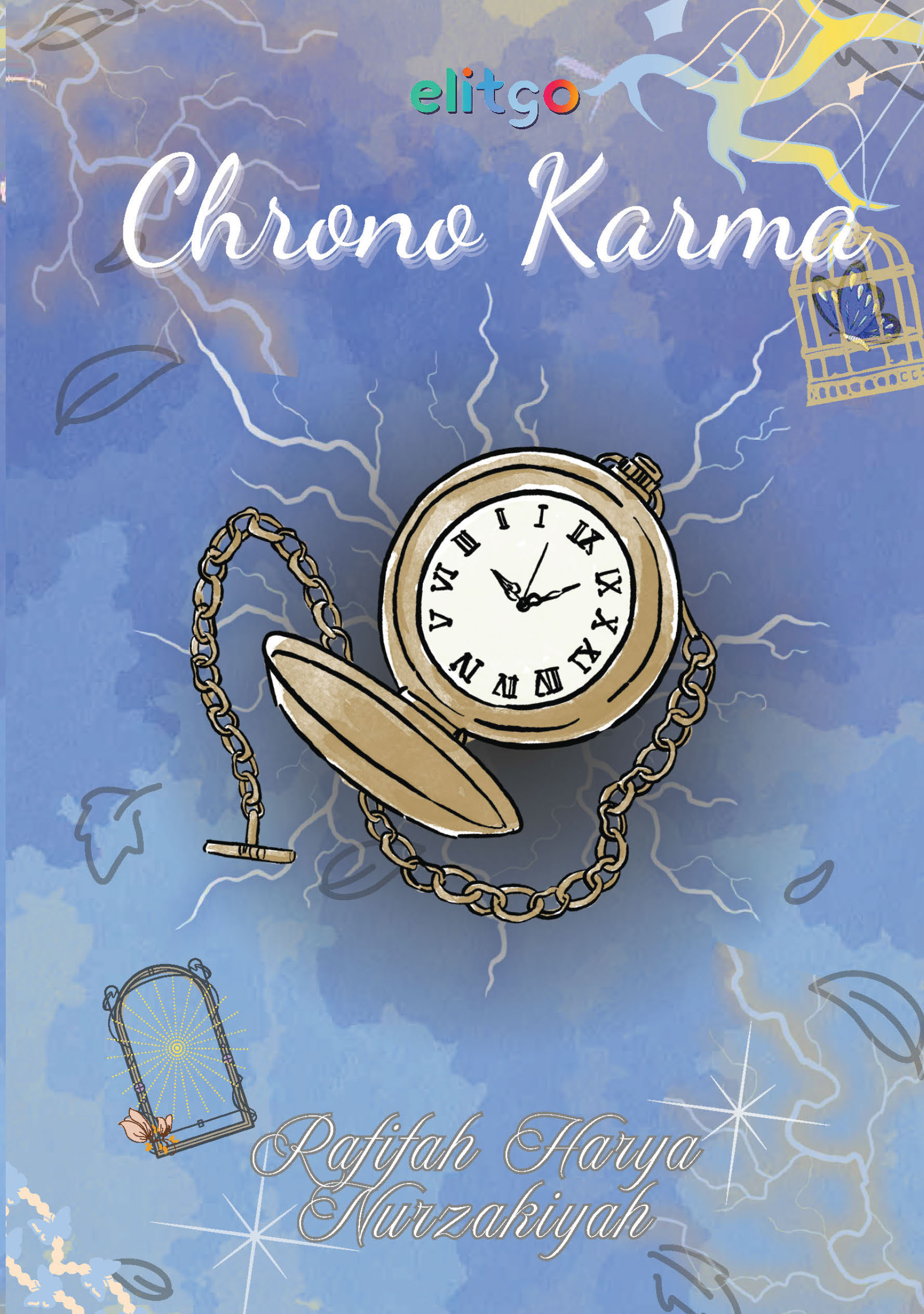 Sampul buku Chrono Karma